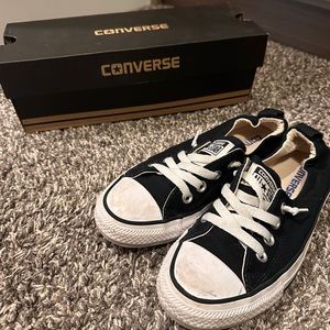 Black Converse Women’s size 6